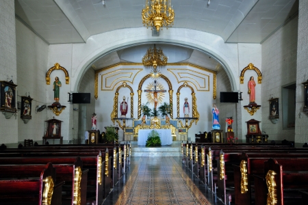 Inside Baler Church