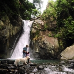 At Caunayan falls
