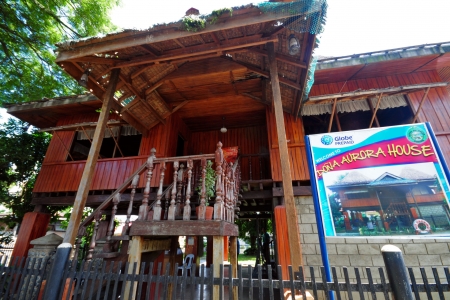 At the Doña Aurora House