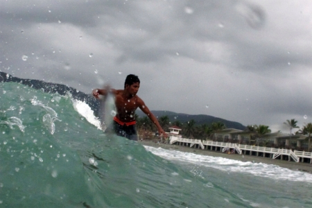 Surfing at Sabang